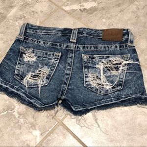 🎉🎉Big Star LIV Distressed Jean Shorts.